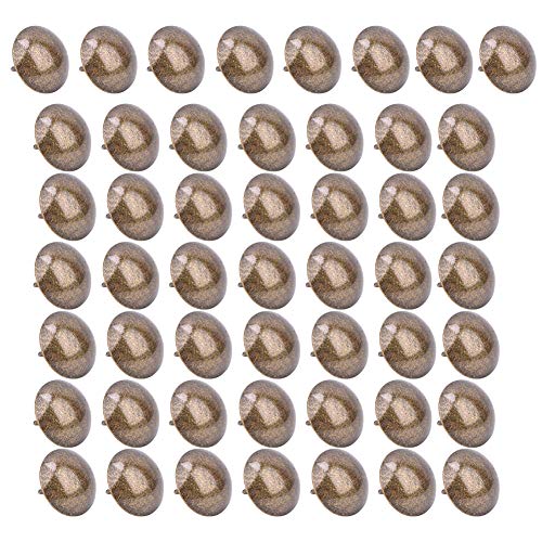 SHUAIGUO 50pcs Eingedickte Polsternägelkolben, Runde Kopfdekorative Thumbtacks, Grüne Bronze -Eisenhardware für Möbel, Sofas, Handwerk und Wohnkultur (19 * 20 mm (verdickt)) von SHUAIGUO