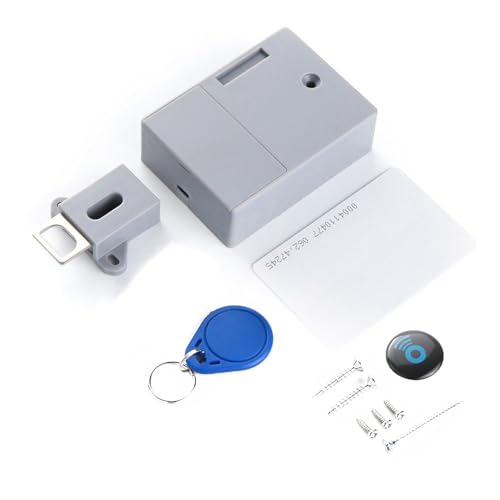 SHUAIGUO Batterie IC-Kartensensor Schrankschublade Intelligentes SmartLock DIY unsichtbares verstecktes digitales Schloss ohne perforiertes Loch von SHUAIGUO