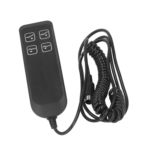 SHUAIGUO Black Electric Power LECLINER Switch - Einfacher Betrieb, 4 Taste 5 Pin Elektrischer Sofa -Controller für Home & Office von SHUAIGUO