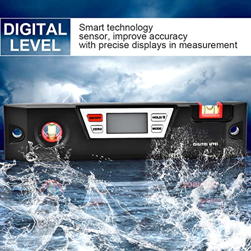 SHUAIGUO Digital Level Neiginometer, Technischer Kunststoff mit Starker Magnetischer Basis- und LCD SHUAIGUO Digital Level Neiginometer, Technischer Kunststoff mit Starker Magnetischer Basis- und LCD von SHUAIGUO