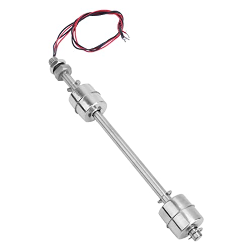 SHUAIGUO Edelstahl -Doppelkugel -Schwimmerschalter, Wasserspiegel Controller Sensor für Tank, Pool Vielseitige Anwendung, Flexible Steuerung, Einfache Installation (Schwimmen 200 mm) von SHUAIGUO
