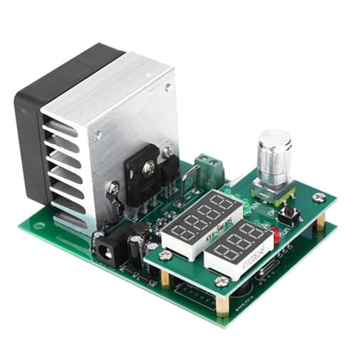 SHUAIGUO Elektronische Last -Batterie -Testermodul, 60W 9.99A 30 V mit Automatischer Speicher und Summer Eingabeaufforderung, Digitales Rohrdisplay für die Alterung und Kapazitätstest für von SHUAIGUO