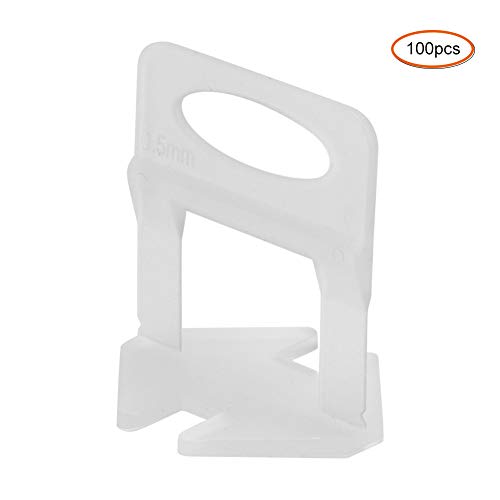 SHUAIGUO Fliesen -Leveling -Clamp/Holder Flat Leveler Spacers Tool, Wiederverwendbarer Premium Kunststoff für Effiziente Wand und Bodenfliesen Installation von SHUAIGUO