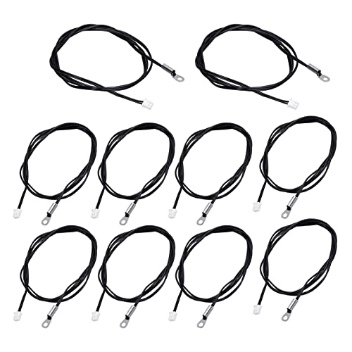 SHUAIGUO Hohe Empfindlichkeit 10pcs -Thermistor -Sonden -Temperatursensor mit Schneller Reaktion auf die Temperaturmessung und -kontrolle, Geeignet für Verschiedene Branchen für die (5k B3470) von SHUAIGUO