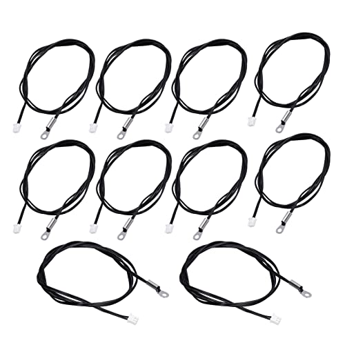 SHUAIGUO Hohe Empfindlichkeit 10pcs -Thermistor -Sonden -Temperatursensor mit Schneller Reaktion auf die Temperaturmessung und -kontrolle, Geeignet für Verschiedene Branchen für die (5k B3950) von SHUAIGUO