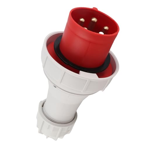 SHUAIGUO Industrial Socket Connector, 5Pin, 63A 220-415V, IP67 Wasserdicht von SHUAIGUO