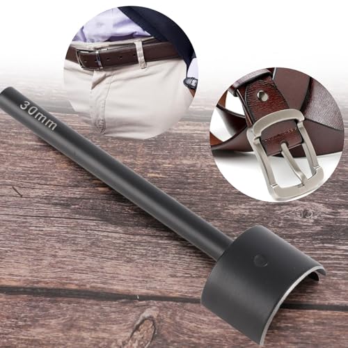 SHUAIGUO Leder Halb Runde Eckpunch -Halbkreisschneider -Werkzeug Zum Handwerksprojekte (30 mm) von SHUAIGUO