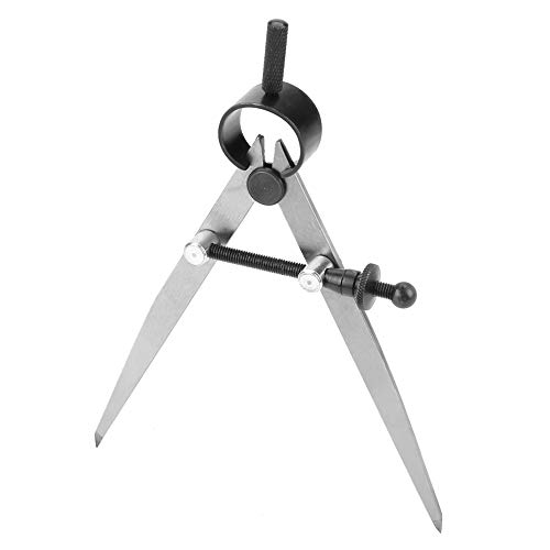 SHUAIGUO Leder -Handwerkskompass -Werkzeug 100mm Feder Rotierender Teiler Zum Nähen von Lederverarbeitung und Nähten SHUAIGUO Leder -Handwerkskompass -Werkzeug 100mm Feder Rotierender Teiler Zum Nähen von Lederverarbeitung und Nähten von SHUAIGUO