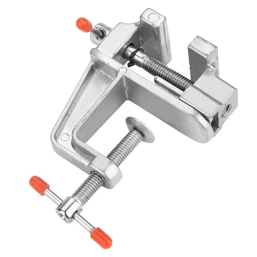 SHUAIGUO Mini Flache Zangespannungsklemme, Aluminiumlegierung Tisch -Vize -Tool mit 360 Grad Rotation für Kleine Teileverarbeitung, Home & Factory Gebrauch Silber SHUAIGUO Mini Flache Zangespannungsklemme, Aluminiumlegierung Tisch -Vize -Tool mit 360 Grad Rotation für Kleine Teileverarbeitung, Home & Factory Gebrauch Silber von SHUAIGUO
