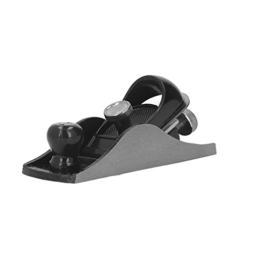 SHUAIGUO Mini -Handplaner - Kohlenstoffstahl, Einstellbare Schnitttiefe, Inzwischen Europäischer Stil, Schwarzes, Zartes Holzbearbeitungswerkzeug für Weiche Wälder (M) von SHUAIGUO