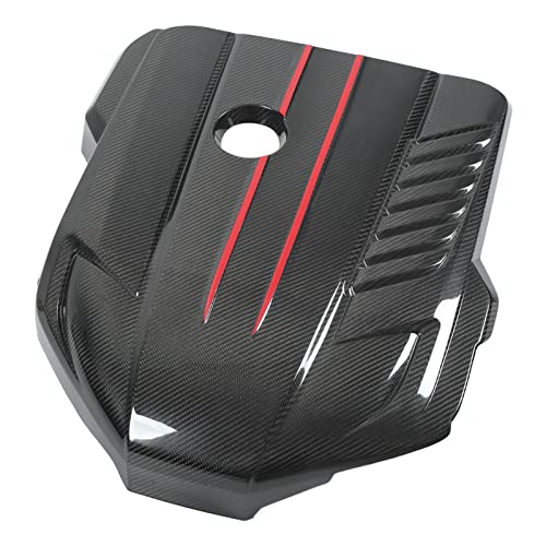 SHUAIGUO Motorabdeckung, Autoteile Kohlefaser Motorabdeckung Zubehör Supra von SHUAIGUO