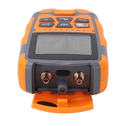 SHUAIGUO Optical Fiber Power Messer, Digitales Display-Optikkabeltester (-70 Bis +10 dbm), 10 Wellenlängen, Tragbare und Hohe Genauigkeit für die Kommunikation (1MW) von SHUAIGUO