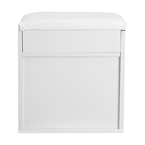 SHUAIGUO Organizer Schrank des Holzschuhspeichers - Gepolsterte Sitzschuhbank, Eingangshalle Schuhorganisator, Multifunktionaler, Bequemer Sitzplatz SHUAIGUO Organizer Schrank des Holzschuhspeichers - Gepolsterte Sitzschuhbank, Eingangshalle Schuhorganisator, Multifunktionaler, Bequemer Sitzplatz von SHUAIGUO