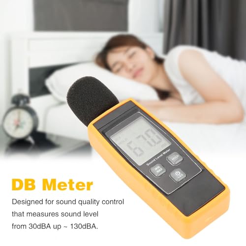 SHUAIGUO RZ1359 Mini Digital LCD Sound Level-Messgerät, DB-Messgerät, 30-130DBA, Tragbarer Rauschtester, Genaue Messwerte, für die Überwachung von Rauschverschmutzung, Heimkino SHUAIGUO RZ1359 Mini Digital LCD Sound Level-Messgerät, DB-Messgerät, 30-130DBA, Tragbarer Rauschtester, Genaue Messwerte, für die Überwachung von Rauschverschmutzung, Heimkino von SHUAIGUO