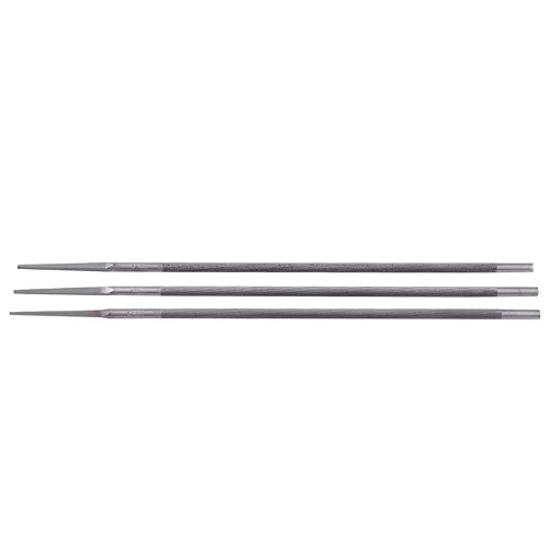 SHUAIGUO Rundlager -Stahlschärfen -Kettensägen Dateien Spitzer, Niedriges Geräuschdesign, Glatte und Gerade Schnitte, Hohe Härte für Effiziente Kettensägenwartung (4,8 mm) von SHUAIGUO