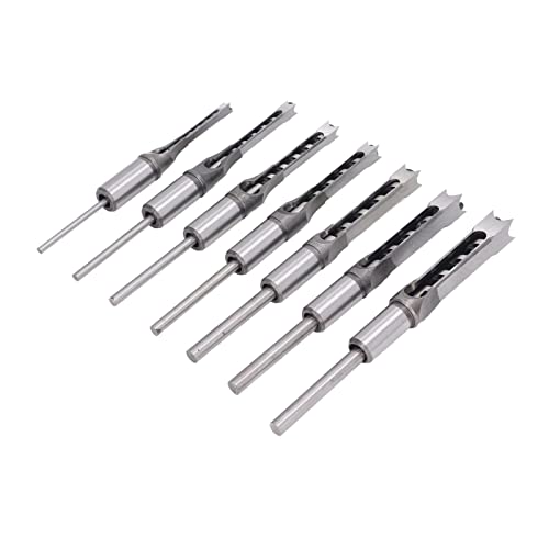 SHUAIGUO Shuaiguo Holzbearbeitung Square Bohrer Bits Set Hohe Härte Langzeitlebensmortiermechs von SHUAIGUO