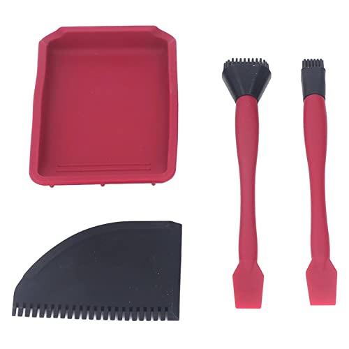SHUAIGUO Silikonholzverarbeitungs -Kleber -Applikator Set, Pinsel, Kamm, Tablettkit für eine Präzise und Gleichmäßige Kleberanwendung, Einfache Reinigung SHUAIGUO Silikonholzverarbeitungs -Kleber -Applikator Set, Pinsel, Kamm, Tablettkit für eine Präzise und Gleichmäßige Kleberanwendung, Einfache Reinigung von SHUAIGUO