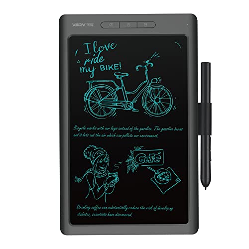 SHUAIGUO Smart Graphics Tablet Digitales Zeichentablett 8192 Stufen Druckempfindlichkeit Synchron Notizen Übertragung Grau von SHUAIGUO