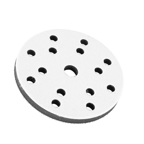 SHUAIGUO Softpuffer -Schwamm -Schnittstelle mit 150 Mm Durchmesser für Schleif und Poliermaschinen, Reduzierung der Vibrationen, Einfach Installieren (6 Zoll 15 Löcher) von SHUAIGUO