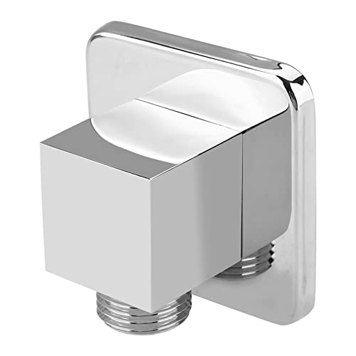 SHUAIGUO Solid Messing Chrom Finish Square Hand Duschauslass Ellbogenwinkelventil, Versteckte Wandmontage, G1/2 -Faden, Stilvoll und für Badezimmer Handheld -Duscharmaturen SHUAIGUO Solid Messing Chrom Finish Square Hand Duschauslass Ellbogenwinkelventil, Versteckte Wandmontage, G1/2 -Faden, Stilvoll und für Badezimmer Handheld -Duscharmaturen von SHUAIGUO