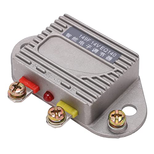 SHUAIGUO Spannungsregler JFT149F 14V Aluminiumlegierung AVR für den EQ140 -Generator, Hohe Zuverlässigkeit mit Premiumkondensatoren, Kompatibel mit Ladesystemen SHUAIGUO Spannungsregler JFT149F 14V Aluminiumlegierung AVR für den EQ140 -Generator, Hohe Zuverlässigkeit mit Premiumkondensatoren, Kompatibel mit Ladesystemen von SHUAIGUO