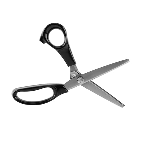 SHUAIGUO Stoff Dekorative Kantenkante -Scherzschere Clipper, Edelstahlblätter, Ergonomische Griffe, 3/5/7 Mm Runde und Dreieck Optionen für Professionellen und Hausgebrauch (3 mm) von SHUAIGUO
