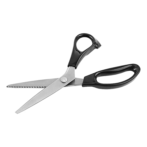 SHUAIGUO Stoff Dekorative Kantenkante -Scherzschere Clipper, Edelstahlblätter, Ergonomische Griffe, 3/5/7 Mm Runde und Dreieck Optionen für Professionellen und Hausgebrauch (4mm) von SHUAIGUO