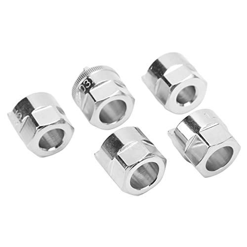 SHUAIGUO Stoßdämpfer Strebemutter Entfernungstool, 5pcs Vordere Suspensionsnuss -Sockel -Set, Hochfestigkeit Kohlenstoffstahl von SHUAIGUO