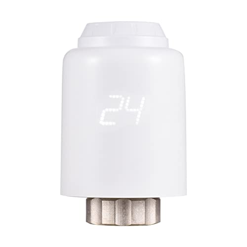 SHUAIGUO Thermostat Heizkörperventil Programmierbare Smart Heizkörper Thermostat APP Steuerung Sprachsteuerung Kompatibel mit Alexa Assistant Fenster geöffnet Erkennung Anti-Frost Funktion SHUAIGUO Thermostat Heizkörperventil Programmierbare Smart Heizkörper Thermostat APP Steuerung Sprachsteuerung Kompatibel mit Alexa Assistant Fenster geöffnet Erkennung Anti-Frost Funktion von SHUAIGUO