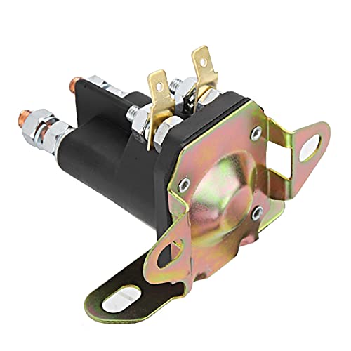 SHUAIGUO Universal 4 Post Starter Magnet 12V für Exmark 1-513075 Gilson 212655 - Stabile Leistung, Hohe Zuverlässigkeit, Vielseitig 5/16 & 1/4in -Stecker von SHUAIGUO