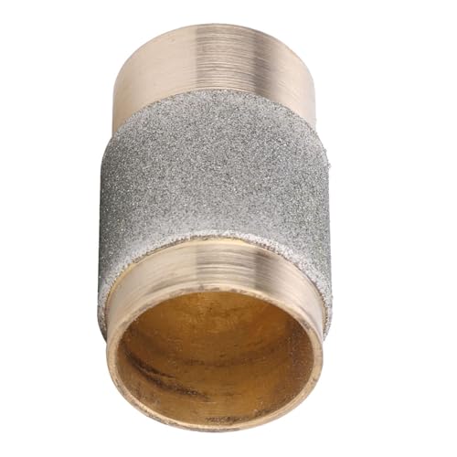 SHUAIGUO Verchromte Härtermühle für Glasschleife, Standardkörpern, Schnellere Geschwindigkeit und Universelle Passform für Verschiedene Glasschleifer (MCB34) von SHUAIGUO
