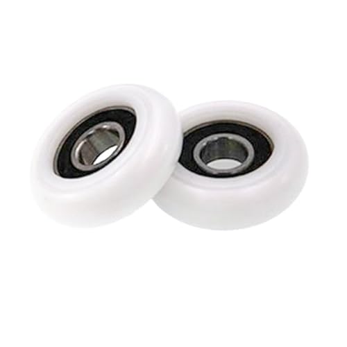 Deep Groove Ball Bearings 1 stücke 12x45x14 POM Rudergerät Roller BSR600145-14 45mm Durchmesser Kunststoff Lager Rad 12 * 45 * 14 ruderer Sitz Pulley(6x30x10mm) von SHUAINAN