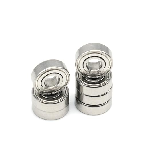 Deep Groove Ball Bearings 10 STÜCKE Lager ABEC-7 626ZZ 6x19x6mm Rillenkugellager Miniatur Chromstahllager for Skateboard Roller 3D Drucker von SHUAINAN
