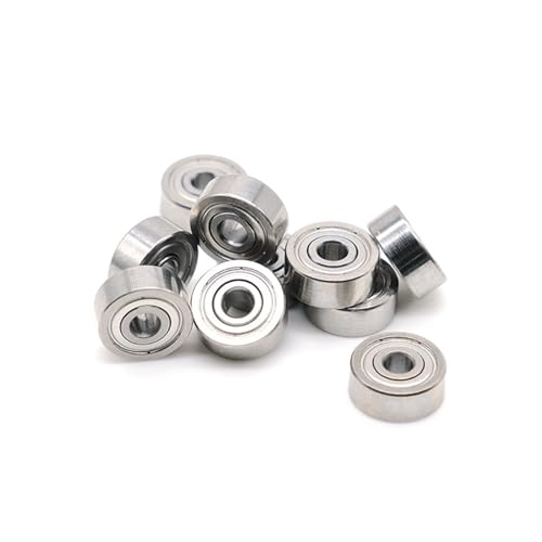 Deep Groove Ball Bearings 10 Stücke 623ZZ 3X10X4mm ABEC-7 Miniatur Kugellager von SHUAINAN