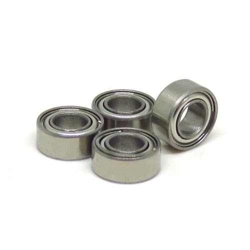 Deep Groove Ball Bearings 10 stücke 3x8x3mm SMR83ZZ CB ABEC7 Edelstahl Hybrid Si3N4 Keramik Kugeln Lager for RC Racing autos MR83Z SMR83 ZZ Z L830ZZ(SMR105C-ZZ 5x10x4mm) von SHUAINAN