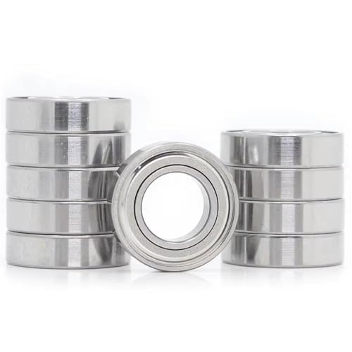 Deep Groove Ball Bearings 10 stücke 6800 2RS Lager 10x19x5mm Rillenkugellager 6800ZZ 61800Z 61800 2RS RS 6800LLU 10 * 19 * 5 mmRC Auto Lkw Lager(6800-2RS) von SHUAINAN