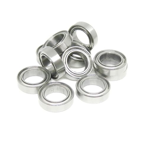 Deep Groove Ball Bearings 10 stücke 7x11x3mm SMR117ZZ ABEC5 Edelstahl Kugellager 7 * 11 * 3 MR117 SMR117 L1170 Z ZZ RC Modell Auto Verfügbar Lager(SMR95Z 5x9x3mm) von SHUAINAN