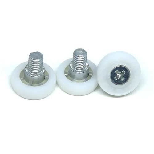 Deep Groove Ball Bearings 10 stücke OD 19mm O Typ Form POM Riemenscheiben DO19C1L6W6M6 Schublade Auto Vending Maschine & Vitrine Runde Form kunststoff Riemenscheibe(DO19-C3L8W6M6) von SHUAINAN