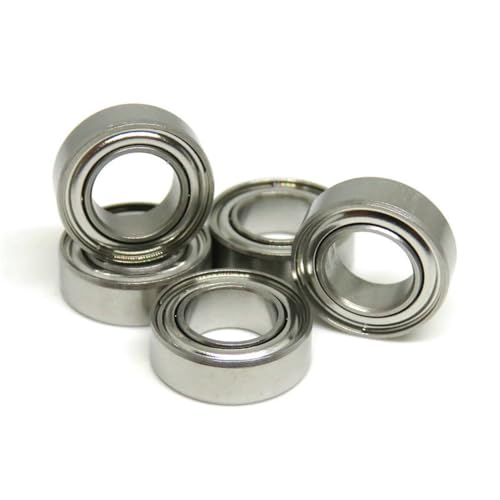 Deep Groove Ball Bearings 10 stücke SMR128ZZ Hybrid Keramik Lager 8x12x3,5 MR128ZZ SMR128C ZZ Edelstahl Keramik Lager 8 * 12 * 3,5 L1280ZZ(SMR63C-ZZ 3x6x2.5mm) von SHUAINAN