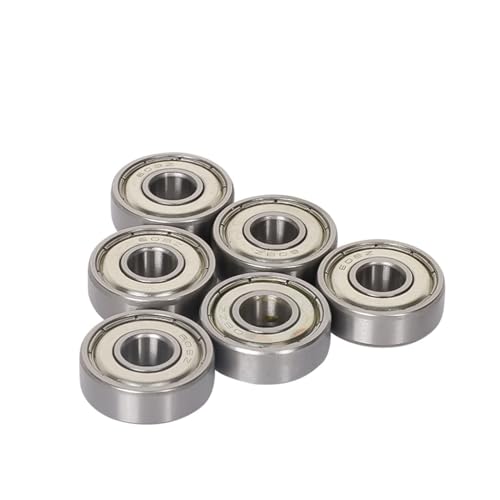 Deep Groove Ball Bearings 10 stücke kugellager 608 603 604 605 606 607 609 623 624 625 626 627 628 629ZZ RS(607zz-7x19x6mm) von SHUAINAN