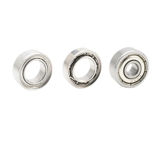 Deep Groove Ball Bearings 10PCS 624ZZ Lager 4x13x5mm Draht Schneiden Maschine Miniatur 624-2Z Kugellager 624 ZZ(MR84ZZ 4x8x3) von SHUAINAN