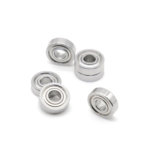 Deep Groove Ball Bearings 10PCS S695ZZ Miniatur Lager ABEC-7 Edelstahl Lager 619/5 R-1350ZZ S695ZZ 5x13x4 Mm 440C Material von SHUAINAN