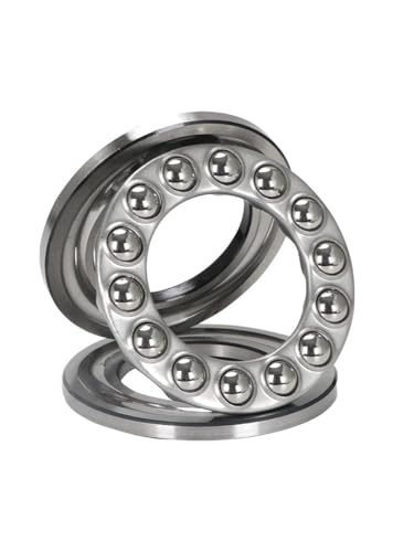 Deep Groove Ball Bearings 2–4 Stück langlebiges Flugzeug-Axial-Kugellager 51100 51101 51102 51103 51104 51105 51106 51107(4Pcs,51104-20x35x10mm) von SHUAINAN