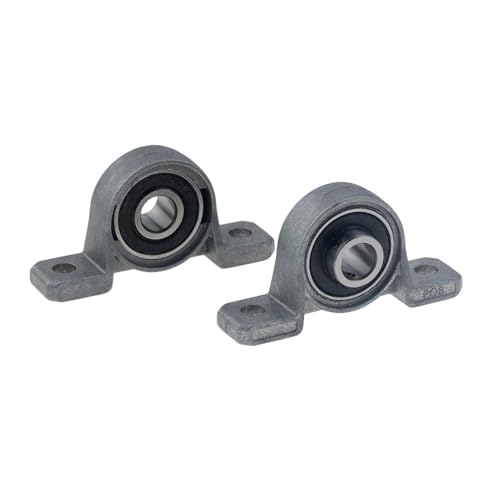 Deep Groove Ball Bearings 2 Stück KFL08 KP08 KFL000 KP000 KFL001 KP001 Lagerwellenunterstützung Pendelrollenlager aus Zinklegierung, Stehlagergehäuse(KFL000 10mm) von SHUAINAN