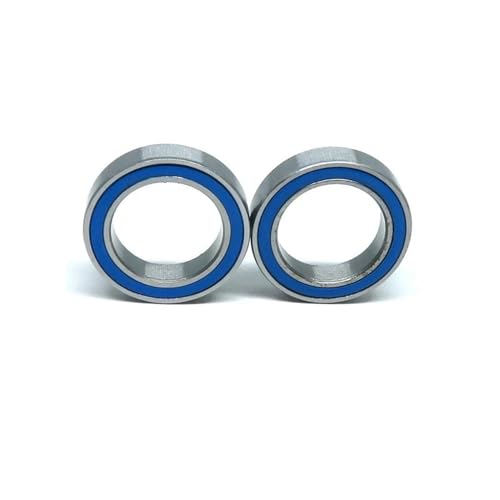 Deep Groove Ball Bearings 2 stücke 6701 2RS 12x18x4 ABEC3 Dünnwandige Lager 12 18 4 6701RS 12 * 18 * 4 Elektrowerkzeuglager 6700 61701 6702 2RS Blaue Dichtung Lager(MR104-2RS 4x10x4mm) von SHUAINAN