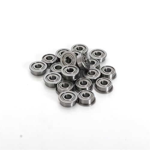 Deep Groove Ball Bearings 20 STÜCKE mini flanschlager MF52 MF63 MF74 MF83 MF84 MF85 MF93 MF95 MF105 MF106 MF115 MF126 MF128 MF138 MF148 ZZ(MF84ZZ-4x8x3mm) von SHUAINAN