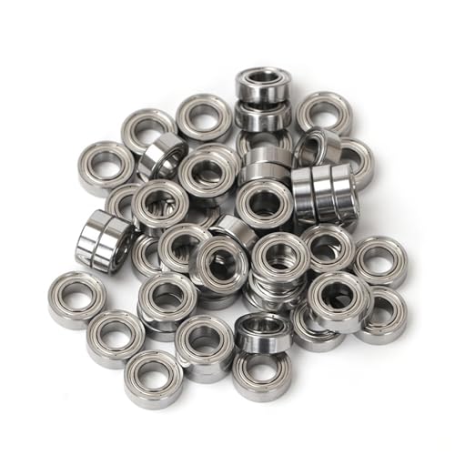 Deep Groove Ball Bearings 20 Stück Mikrokugellager aus Edelstahl (Z3) Smr52 Smr62 Smr63 Smr74 Smr83 Smr84 Smr85 Smr93 Smr95 Smr104 Smr105 Smr106 Smr115 Smr126 Smr128 Smr148Zz(Smr63zz - 3 X6x2.5) von SHUAINAN