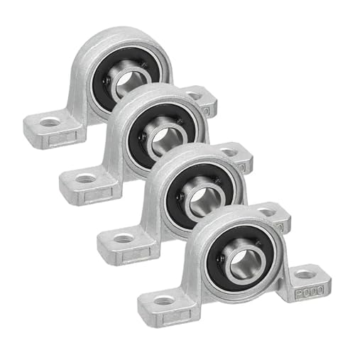 Deep Groove Ball Bearings 4 stücke Zink-legierung Durchmesser 8 10 12 17 mm Bohrung Kugellager Kissen Block Montiert Unterstützung Kfl08 Kfl004 Kfl002 Kp08 Kp000 Kp003 Kp005(KFL003 17mm) von SHUAINAN