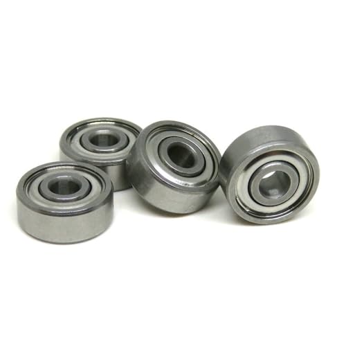Deep Groove Ball Bearings 5 stücke S623ZZ 3x10x4mm Edelstahl Kugellager 3 * 10 * 4mm SMR103Z SMR103 S623Z S623 Z ZZ Angelrolle Seitenabdeckung Lager(SMR104Z 4x10x4mm) von SHUAINAN