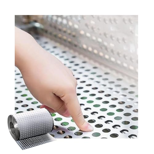 Lochblech aus Edelstahl 304, Geräteschutzgitter, geeignet for Anwendungen in den Bereichen Technik, Wartung, Belüftung, Diebstahlschutz und Abschirmung(W75*L800cm/W29.5*L314.9in) von SHUDONGDEN